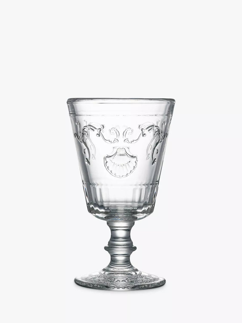 La Rochère set of six clear wine glasses, 200ml, UK version