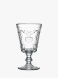 La Rochère set of six clear wine glasses, 200ml, UK version