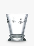 La Rochère bee motif clear shot glass set of 6, UK version
