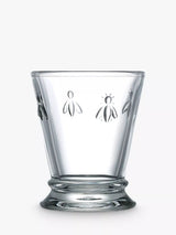 John Lewis Clear Bee Design Shot Glass Set of 6 with Tapered Shape- Buy online at McGrocer