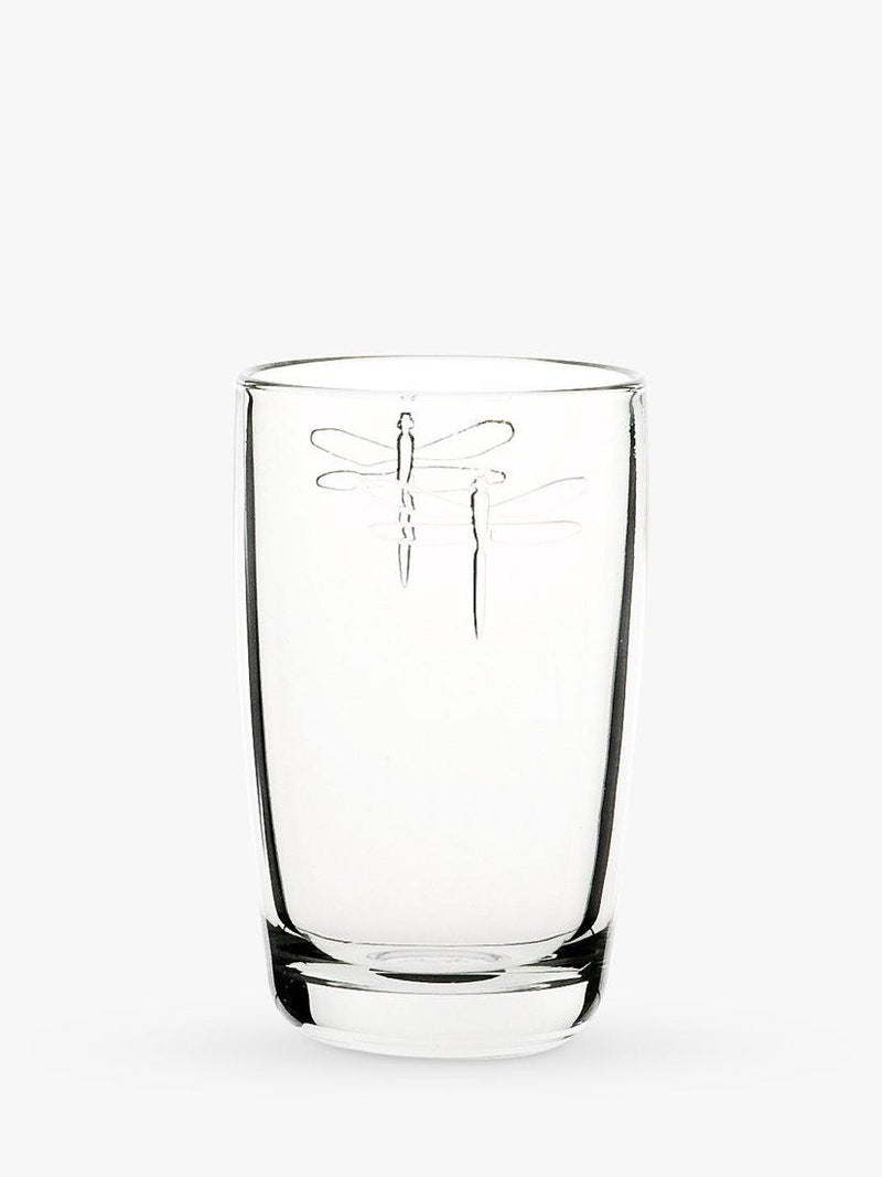 La Rochère dragonfly design glass highball set, 6 pieces, 400ml, UK version