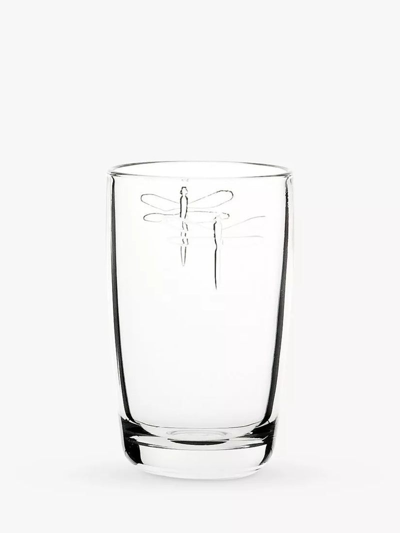 La Rochère dragonfly design glass highball set, 6 pieces, 400ml, UK version