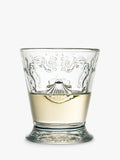 La Rochère Versailles clear glass tumblers, set of 6, 250ml, UK version
