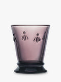 La Rochère bee design glass tumblers, set of 6, 260ml, UK version