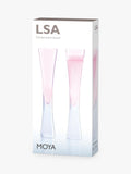 LSA International champagne flutes blush 170ml, UK version