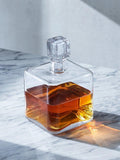 LSA International Cask Whisky square decanter 1L, imported from the UK