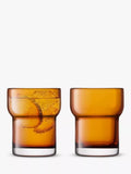 LSA International utility tumbler glass set of 2 300ml, UK version