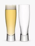 LSA International beer glasses set of 2 550ml, UK version