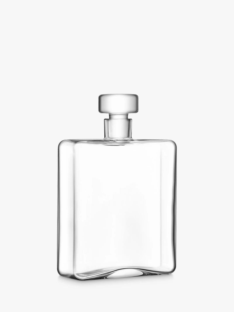 LSA International Cask Whisky Oblong Decanter 1L (British brand)