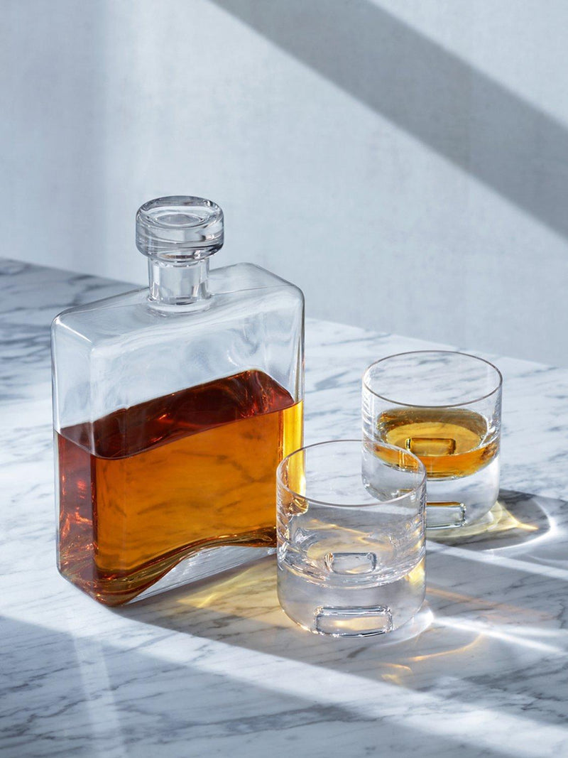 LSA International Cask Whisky Oblong Decanter 1L (British brand)