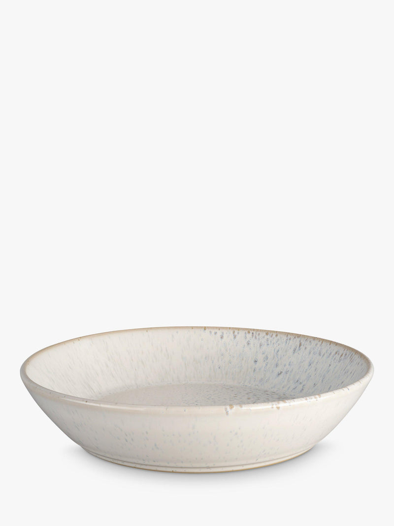 Denby stoneware pasta bowl set of 4, 22cm, Natural - British product