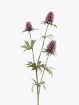 John Lewis Floralsilk Artificial Thistle Spray Decorative Floral Spray- Buy online at McGrocer