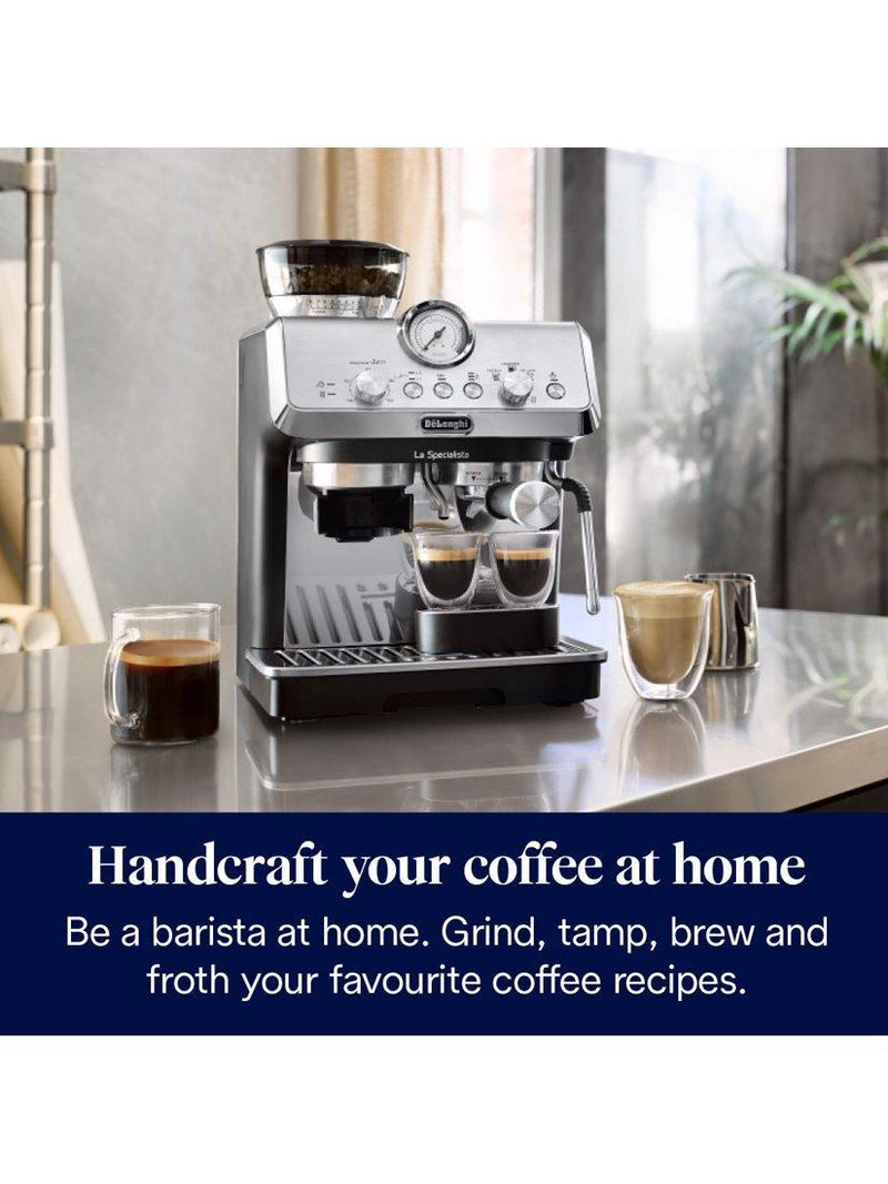 De'Longhi La Specialista Arte espresso coffee machine - British product