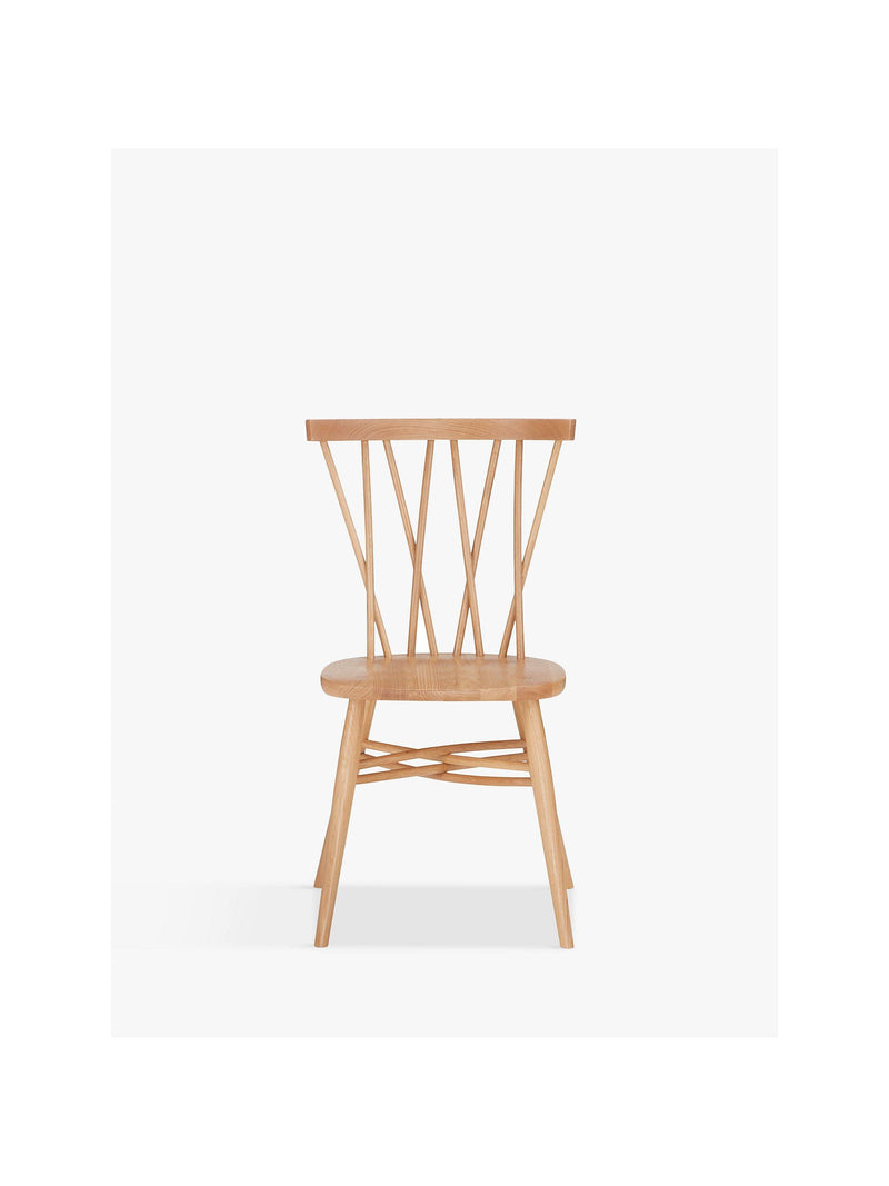 ercol Shalstone oak dining chair fully assembled (British brand)