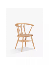 John Lewis ercol Shalstone Dining Armchair Oak- Buy online at McGrocer