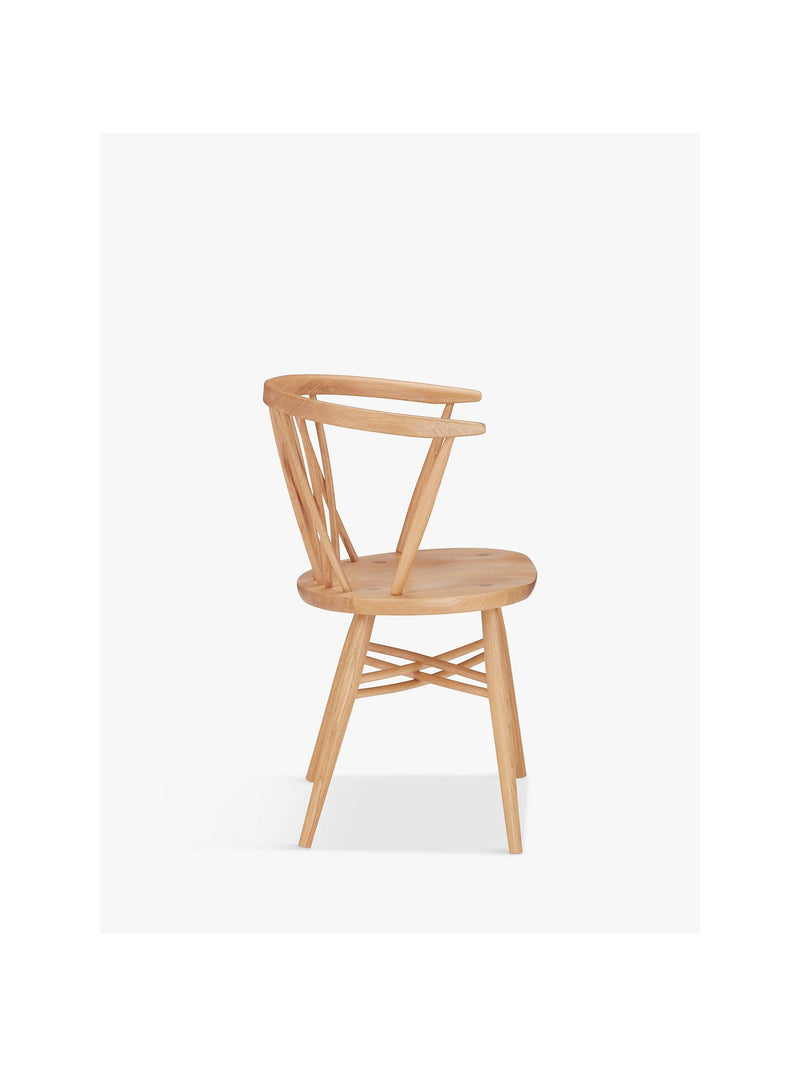 ercol Shalstone dining armchair oak (British brand)