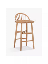 John Lewis ercol for John Lewis Shalstone Bar Stool, Oak- Buy online at McGrocer