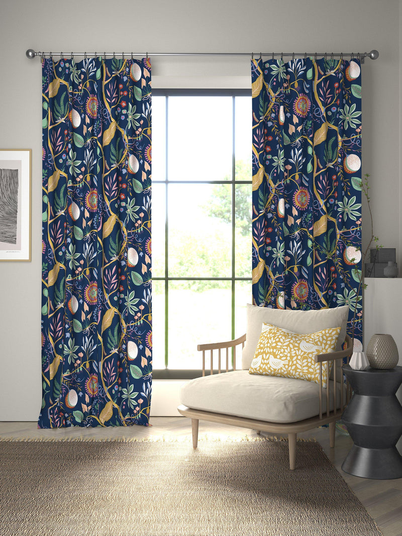 Scion Jackfruit and the Beanstalk furnishing fabric - British product