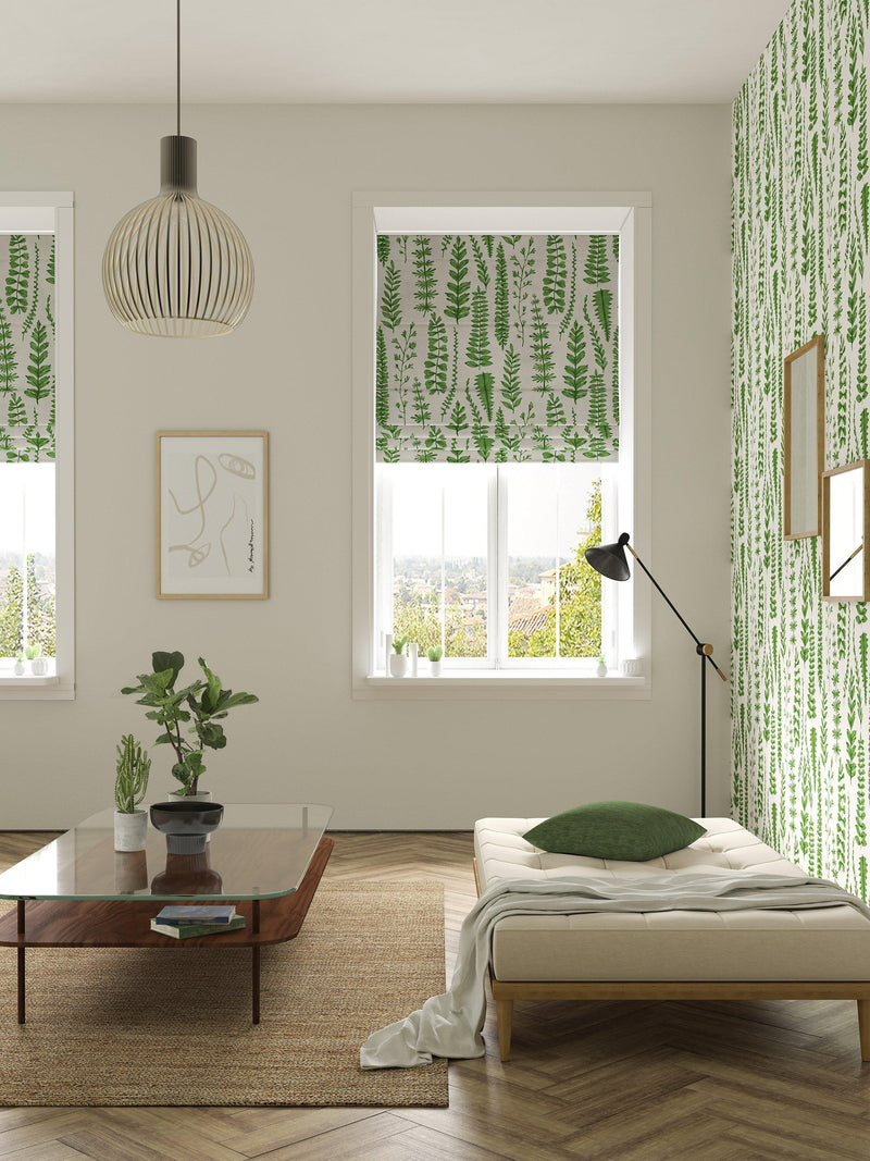 Scion Ferns furnishing fabric Juniper 100% cotton, imported from the UK