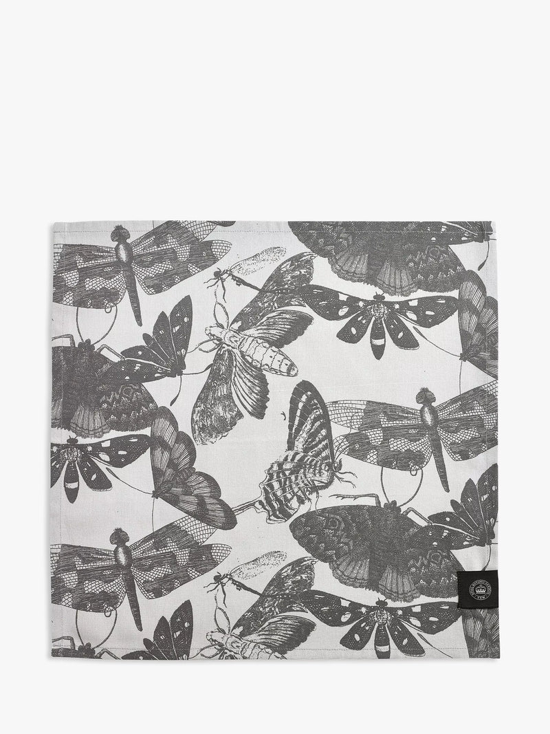Kew Gardens butterfly cotton napkins set of 4 48x48cm, imported from the UK