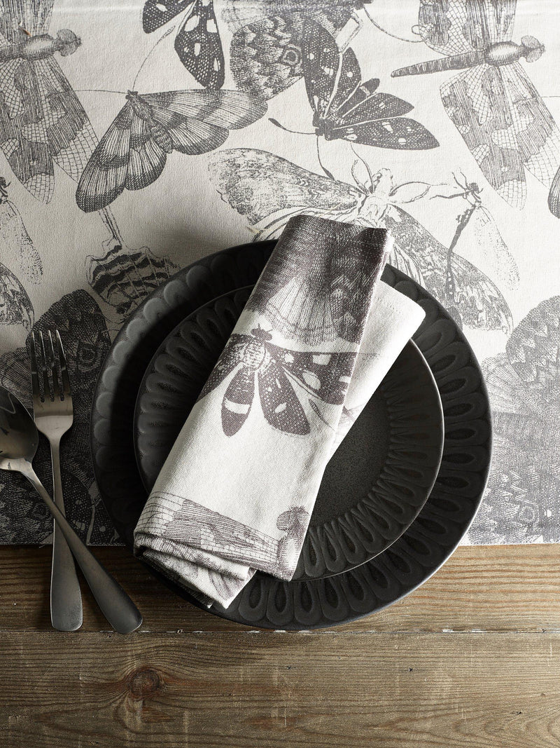 Kew Gardens butterfly cotton napkins set of 4 48x48cm, imported from the UK