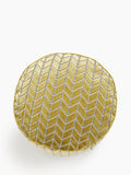 Harlequin Perplex Pouffe ochre, UK version