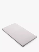 John Lewis Travel Cot Fitted Sheet, 91 x 51cm, White- Buy online at McGrocer