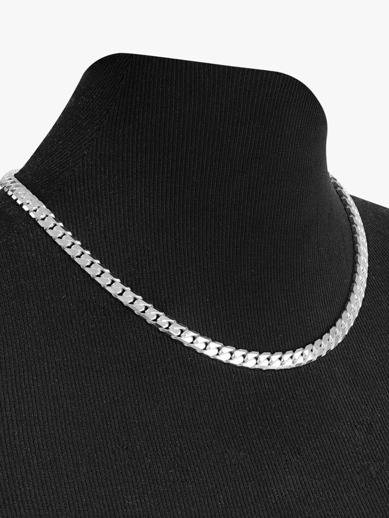 Nina B men's heavy curb chain necklace 50cm, UK version