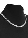 Nina B men's heavy curb chain necklace 50cm, UK version