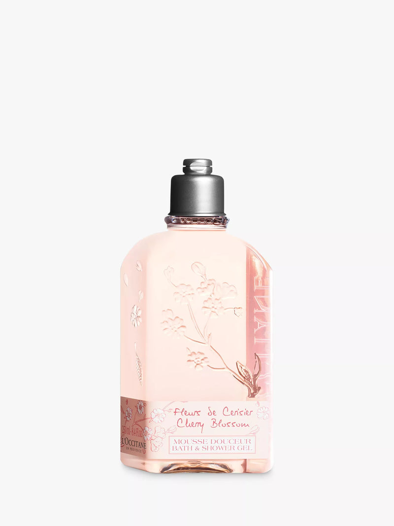 L'OCCITANE cherry blossom bath and shower gel 250ml, UK version