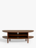 John Lewis Wing TV Stand solid oak MDF (British brand)