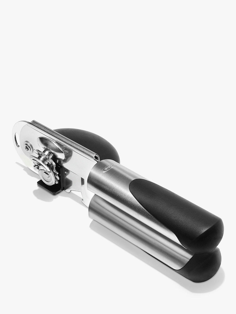OXO stainless steel can opener with bottle opener, imported from the UK