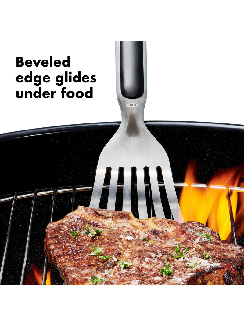 OXO Good Grips grilling precision stainless steel BBQ turner (British brand)