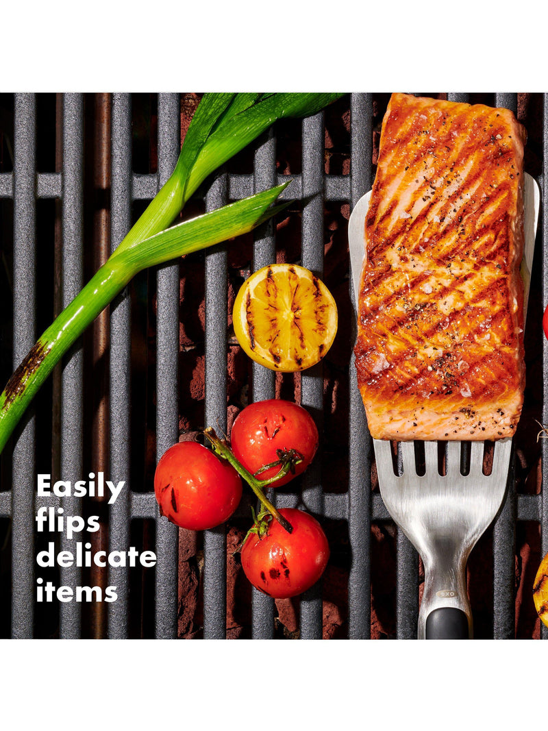 OXO Good Grips grilling precision stainless steel BBQ turner (British brand)
