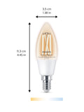 Philips Smart LED Bulb Candle E14 4.9W (British brand)