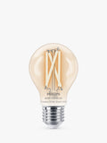 Philips smart LED light bulb E27 tunable white clear filament (British brand)