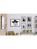 Brookpace Lascelles framed print Mystery Lady III 81x66cm (British brand)