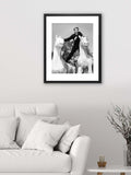 Brookpace Lascelles James Dean framed print black and white (British brand)