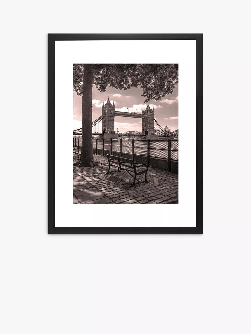 Brookpace Lascelles Tower Bridge framed print 55.5x45.5 - British product