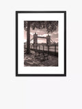 Brookpace Lascelles Tower Bridge framed print 55.5x45.5 - British product
