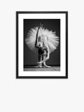Brookpace Lascelles framed ballerina bow photographic print 86x66cm, UK version