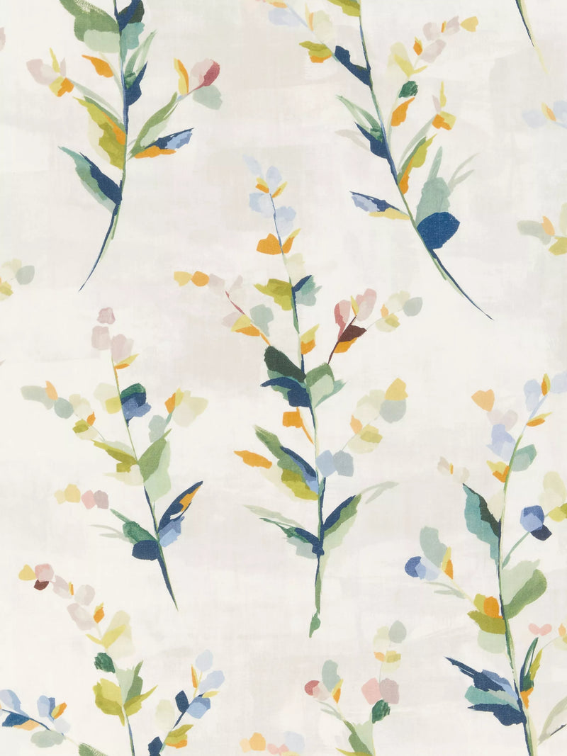 John Lewis Wildflower Sprigs made-to-measure curtains floral multi (British brand)