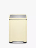 EKO X Cube Recycling Bin, 40L, Stainless Steel