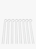 Weber steel BBQ skewer set 8 piece, imported from the UK