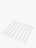 Weber steel BBQ skewer set 8 piece, imported from the UK