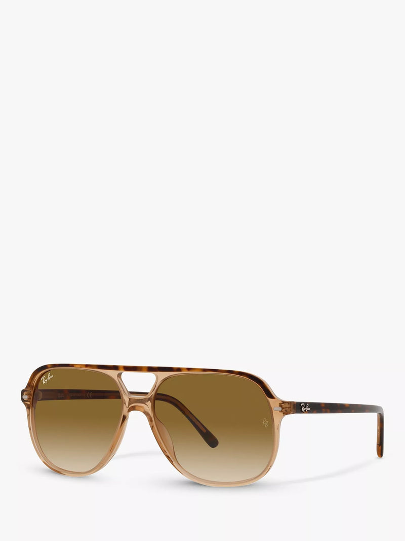 Ray-Ban square sunglasses Havana Brown Gradient, UK version