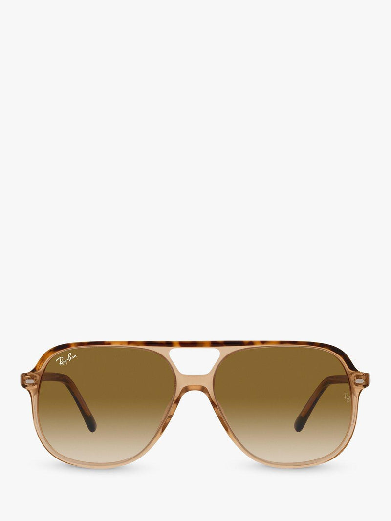 Ray-Ban square sunglasses Havana Brown Gradient, UK version
