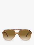 Ray-Ban square sunglasses Havana Brown Gradient, UK version