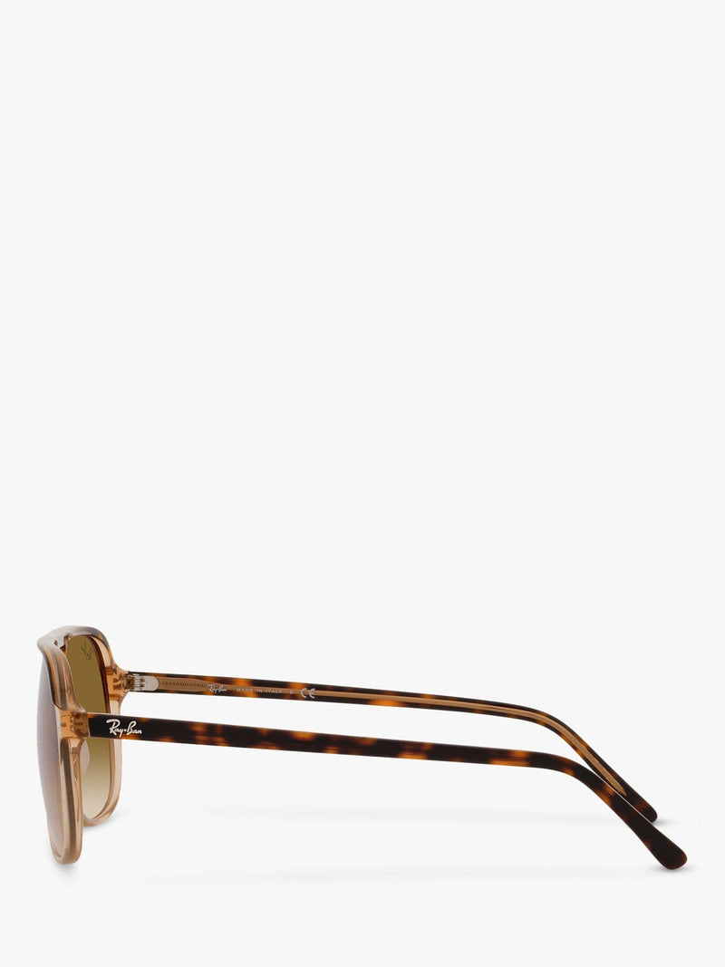 Ray-Ban square sunglasses Havana Brown Gradient, UK version