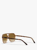 Ray-Ban square sunglasses Havana Brown Gradient, UK version
